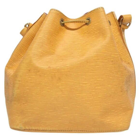LOUIS VUITTON Epi Petit Noe Shoulder Bag Yellow M44109 LV Auth BD2091 - Picture 2 of 16